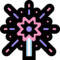 Fireworks emoji on Microsoft